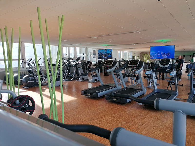 Die Räumlichkeiten des Sport- und Gesundheitszentrums in Heiningen Die Räumlichkeiten des Sport- und Gesundheitszentrums in Heiningen
